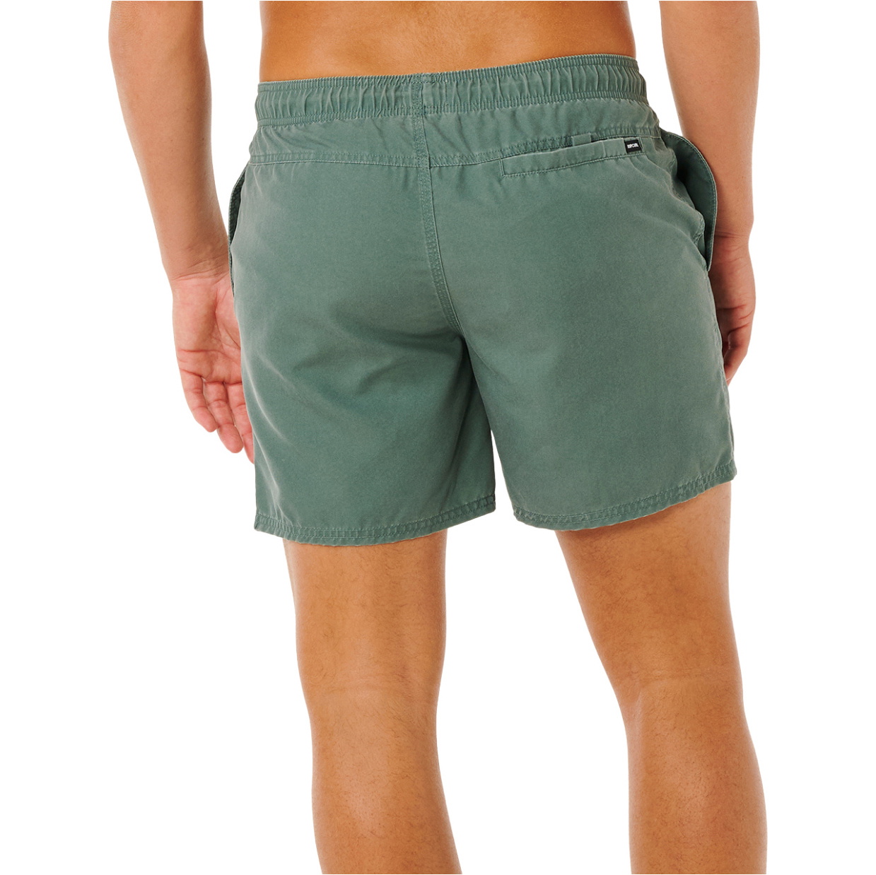2026 Rip Curl Hombres Bañador Tipo Boardshort Con Estampado Offset Washed Volley 0ENMBO - Moss